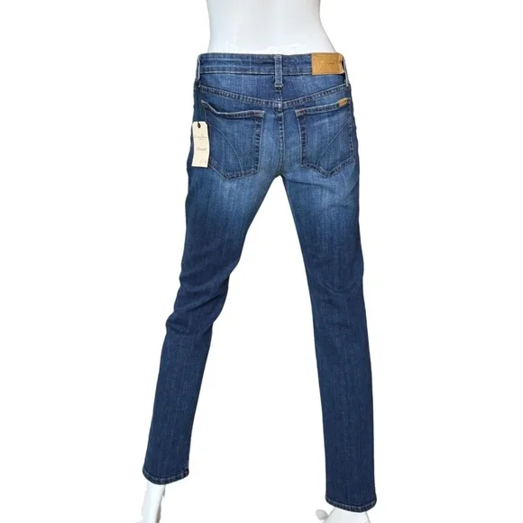 Joe's Jeans Straight Ankle Genna Medium‎ Wash Stretch Mid Rise Size 29 NWT - Picture 5 of 5